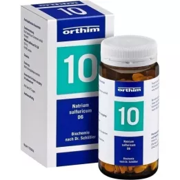 BIOCHEMIE Orthim 10 natriumsulfuricum D 6 tablettia, 400 kpl