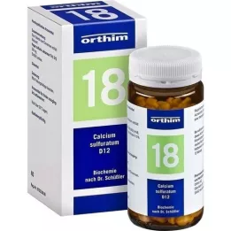 BIOCHEMIE Orthim 18 Calcium sulfuratum D 12 tablettia, 400 kpl