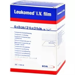 LEUKOMED I.V. kalvokipsi, 50 kpl