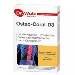 OSTEO CORAL D3 Dr.Wolz kapselit, 60 kpl
