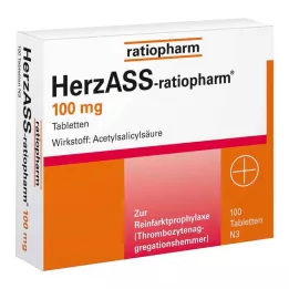 HERZASS-ratiopharm 100 mg tabletit, 100 kpl