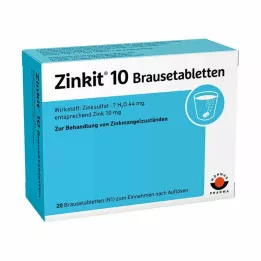 ZINKIT 10 poretablettia, 20 kpl