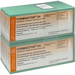 Formisoton D 4 ampullit, 10x10x1 ml