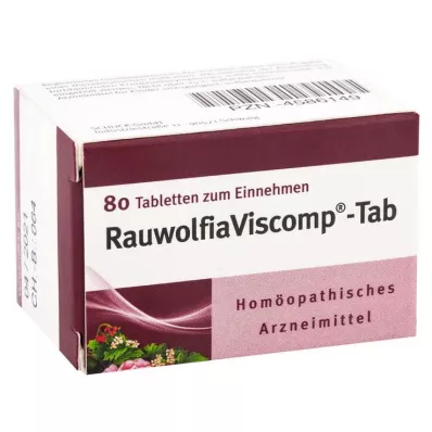 RAUWOLFIAVISCOMP TAB Tabletit, 80 kpl