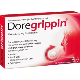 DOREGRIPPIN -tabletit, 20 kpl