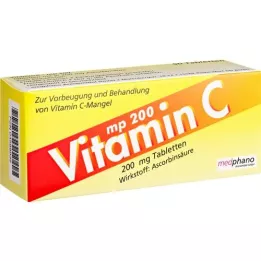 C-vitamiini 200 mg tabletit, 50 kpl