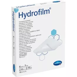 HYDROFILM Läpinäkyvä assosiaatio 6x7 cm, 10 kpl