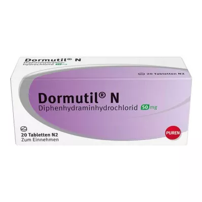 DORMUTIL N Tabletit, 20 kpl DORMUTIL N Tabletit, 20 kpl