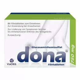 DONA 750 mg kalvopäällysteiset tabletit, 84 kpl