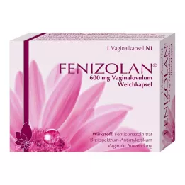 FENIZOLAN 600 mg emättimen munasoluja, 1 kpl