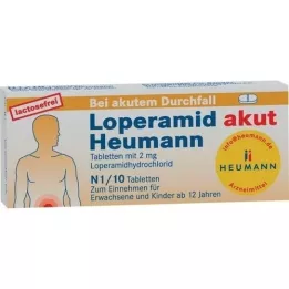 LOPERAMID Akuutti Heumann -tabletit, 10 kpl