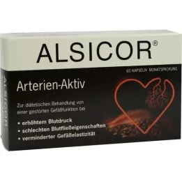 ALSICOR kaakaoflavanolikapseleilla, 60 kpl