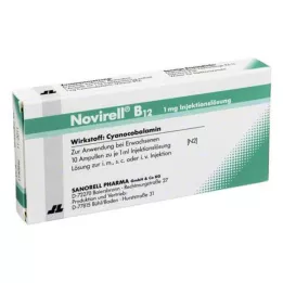 NOVIRELL B12 1 mg: n injektioliuos, 10x1 ml