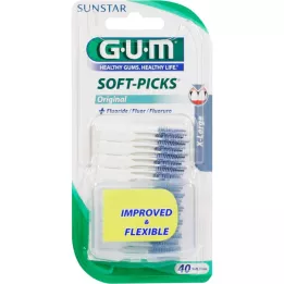 GUM Pehmeät poiminta X-LARGE, 40 kpl