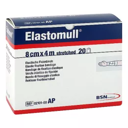 ELASTOMULL 8 cmx4 m joustava kiinnitysnauha, 20 kpl