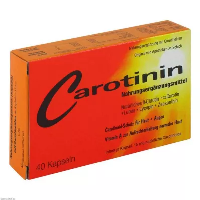 CAROTININ kapselit, 40 kpl