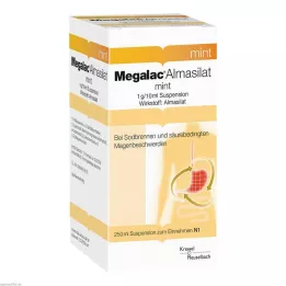 MEGALAC Almasilat minttususpensio, 250 ml