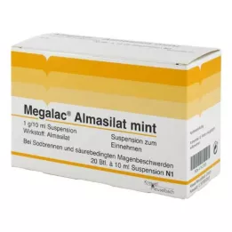 MEGALAC Almasilat minttususpensio, 20X10 ml