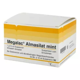 MEGALAC Almasilat minttususpensio, 50X10 ml