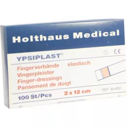 FINGERVERBAND Ypsiplast 2x12 cm elastinen kuori, 100 kpl