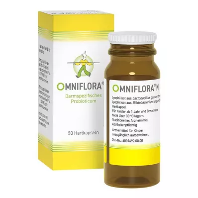 OMNIFLORA N kovat kapselit, 50 kpl OMNIFLORA N kovat kapselit, 50 kpl