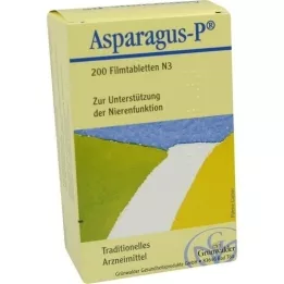 ASPARAGUS P Film -päällystetyt tabletit, 200 kpl
