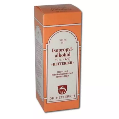 ISOPROPYLALKOHOL 70 % V/V Hetterich, 100 ml