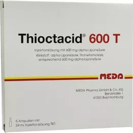 THIOCTACID 600T injektioneste, liuos, 5X24ml
