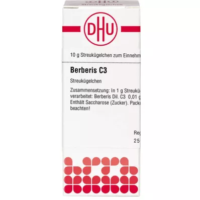 BERBERIS C 3 Globuli, 10 g BERBERIS C 3 Globuli, 10 g
