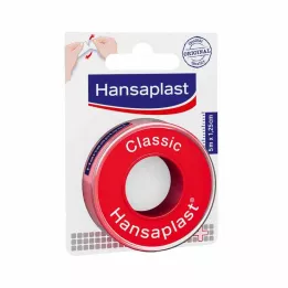 HANSAPLAST Kiinnityslappu Classic 1,25 cm x 5 m, 1 kpl