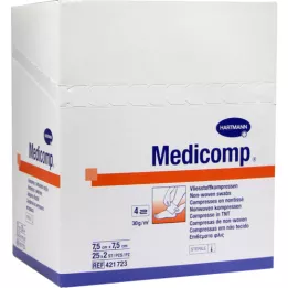 Medicamp pakkaus 7,5x7,5 cm steriili, 25x2 kpl