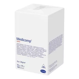 MEDICOMP Extra VliesKomp.Unsteril 10x10 cm 6lagig, 100 kpl