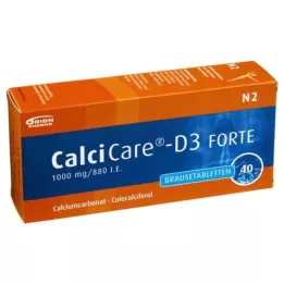 CALCICARE D3 forte poretabletit, 40 kpl