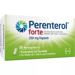 PERENTEROL Forte 250 mg kapselit, 50 kpl