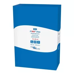 VLIESKOMPRESSEN 10x20 cm ei-steriili 6-kerroksinen, 100 kpl
