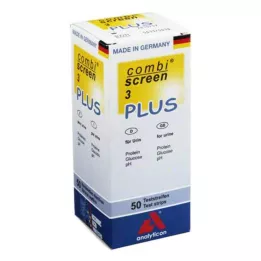 COMBISCREEN 3 Plus testiliuskaa, 50 kpl