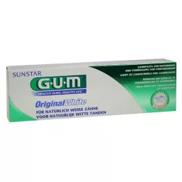 GUM Alkuperäinen valkoinen hammastahna, 75 ml