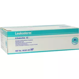 Leukoderm Association Plaster 2.5 CMX5, 12 kpl