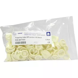 FINGERLING Lateksi OP lajiteltu, 100 kpl