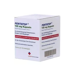 PENTATOP 100 mg kapselit, kovat kapselit, 100 kpl
