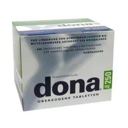 DONA 250 mg päällystetyt tabletit, 240 kpl