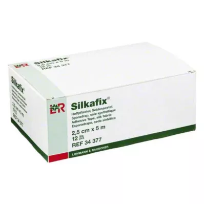 SILKAFIX Niitit 2,5 cm x 5 m pahviydin, 12 kpl