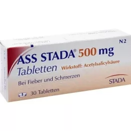 ASS STADA 500 mg tabletit, 30 kpl