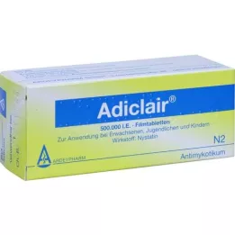 ADICLAIR Film -päällystetyt tabletit, 50 kpl