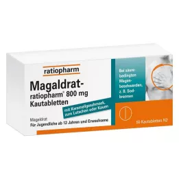 MAGALDRAT-ratiopharm 800 mg tabletit, 50 kpl