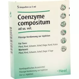 Coenzyme Compostitum Ampoules Vet., 5x5 ml