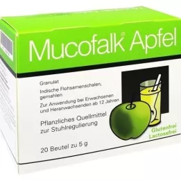 MUCOFALK Apple gran.z.herst.e.susp.z.einn.schütel, 20 kpl