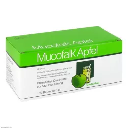 MUCOFALK Apple Gran suun kautta käytettävän suspension valmistukseen, 100 kpl