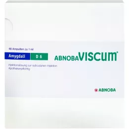 ABNOBAVISCUM Amygdali D 6 ampullia, 48 kpl