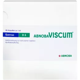 ABNOBAVISCUM Quercus D 6 ampullia, 48 kpl